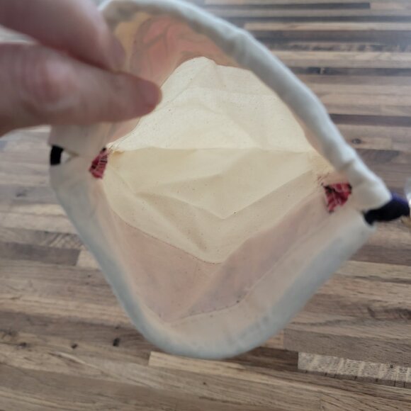 Tory Burch Drawstring Dust Bag Cover 8.5 x9" - Picture 2 of 6